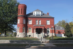 Charles Schifferdecker House architectural detail