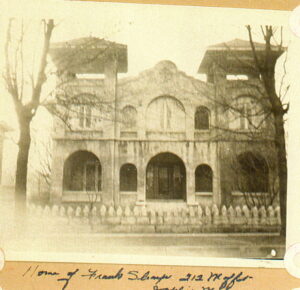Francis and Net Sharp home at 220 South Moffet