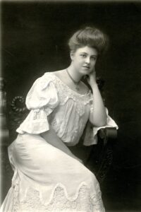Portrait of a woman associated with the Austin Allen House story