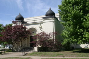 front of temple photo