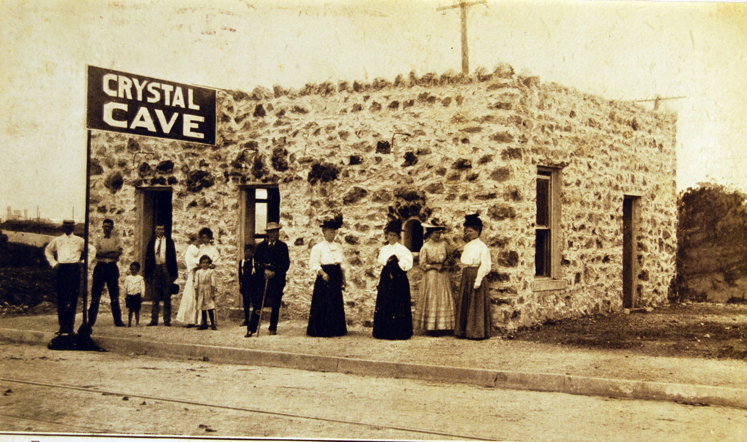 Crystal Cave entrance building